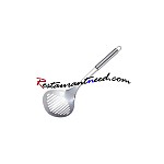 115mm Stainless Steel Slotted Ladle With Round Handle