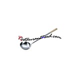 Stainless Steel Fried Ladle With Round Handle