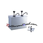 Stainless Steel Double Heads Sauce Dispenser