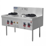 Wok Stove With 1-Burner And1-Warmer