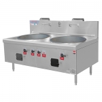 Wok Stove With 2-Burner